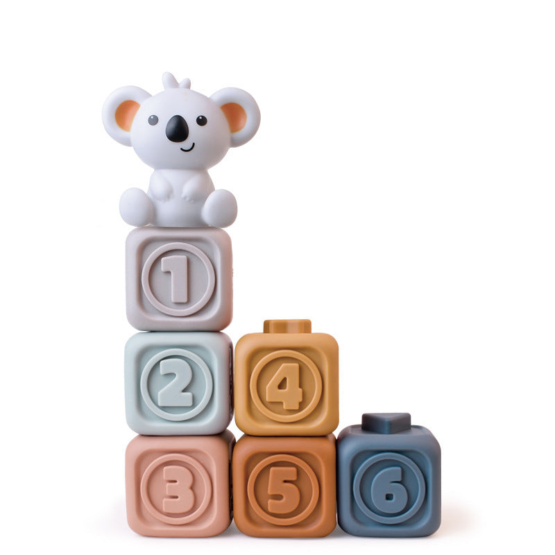 Soft Puzzle Early EducationBuilding Blocks Cute Koala Blocks - MamimamiHome Baby