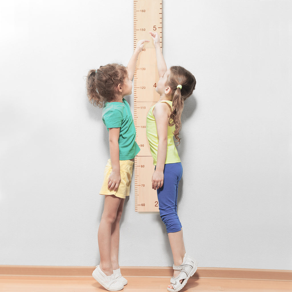 Wooden Kids Growth Height Chart Ruler - MamimamiHome Baby