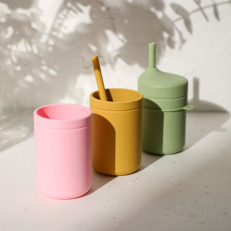 Silicone Straw Cup - MamimamiHome Baby