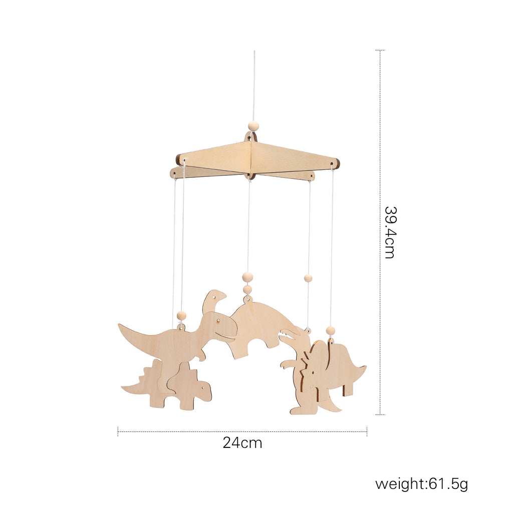 Wooden Dinosaur Bed Bell - MamimamiHome Baby