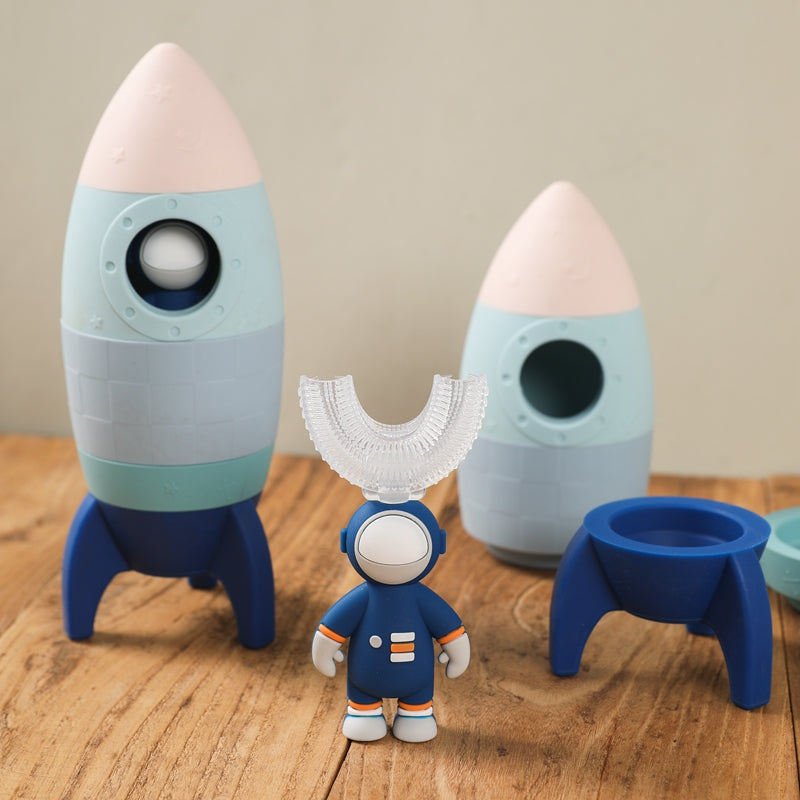 Silicone Rocket Toy - MamimamiHome Baby