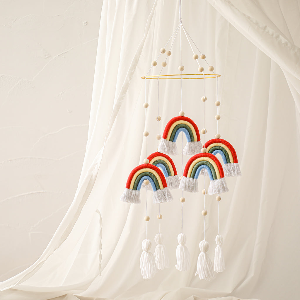 Sweet Dream Rainbow Crib Mobile - MamimamiHome Baby
