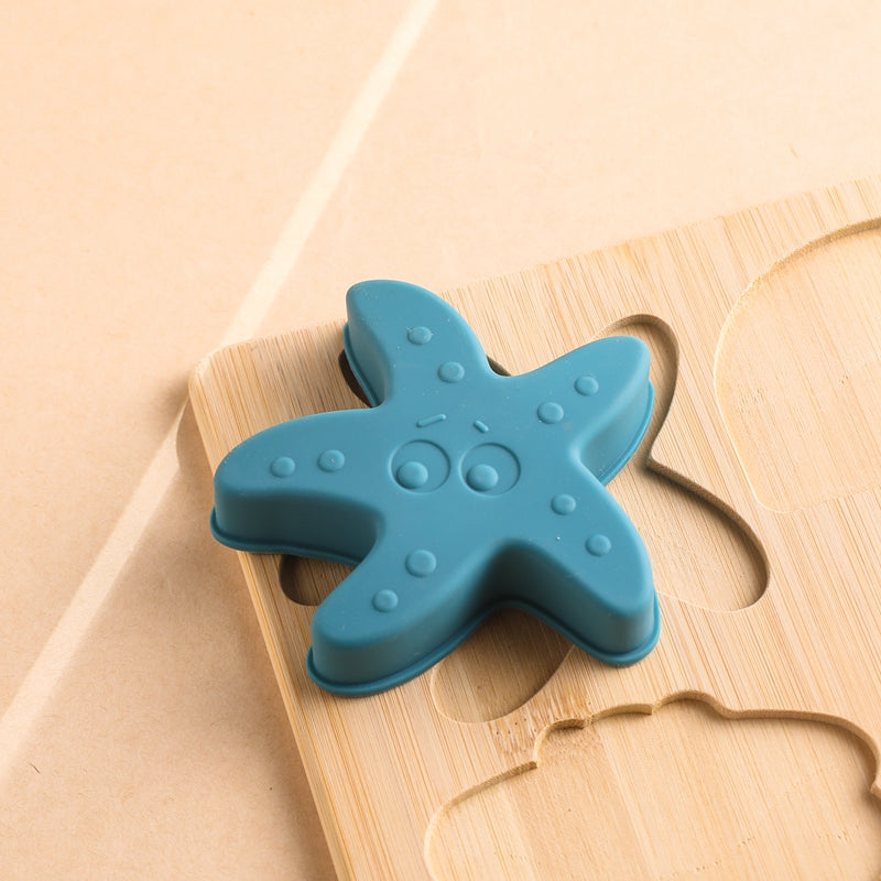 Silicone Ocean Cognitive Puzzle - MamimamiHome Baby
