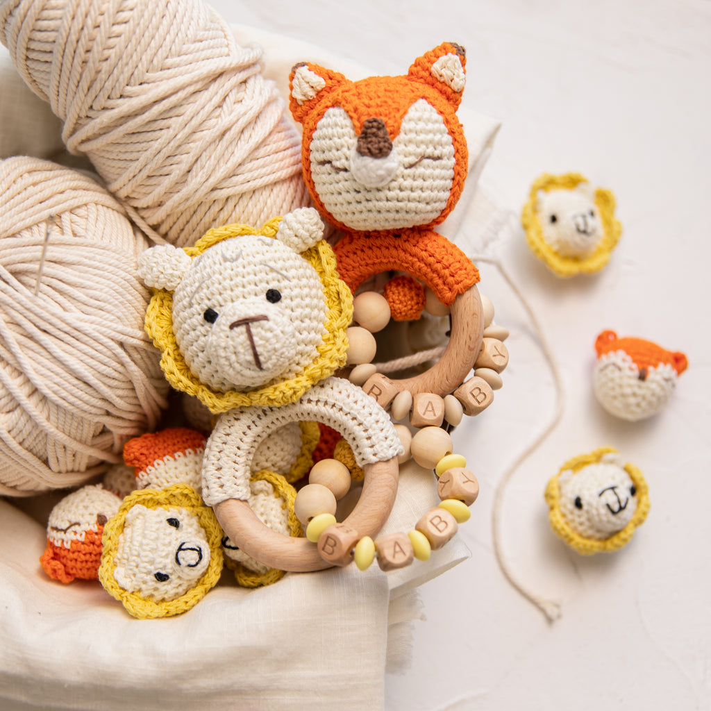 Crochet Animal Bracelet - MamimamiHome Baby