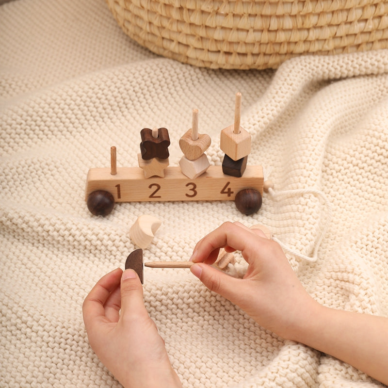 Wooden Car Toy - MamimamiHome Baby