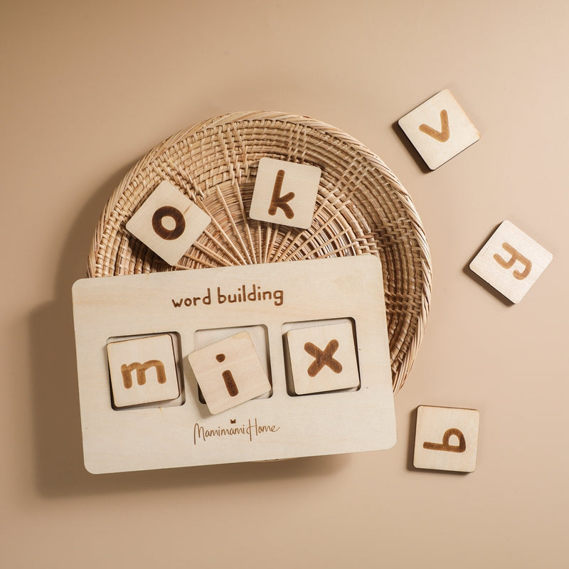 Wooden Phrase&Letter Board - MamimamiHome Baby