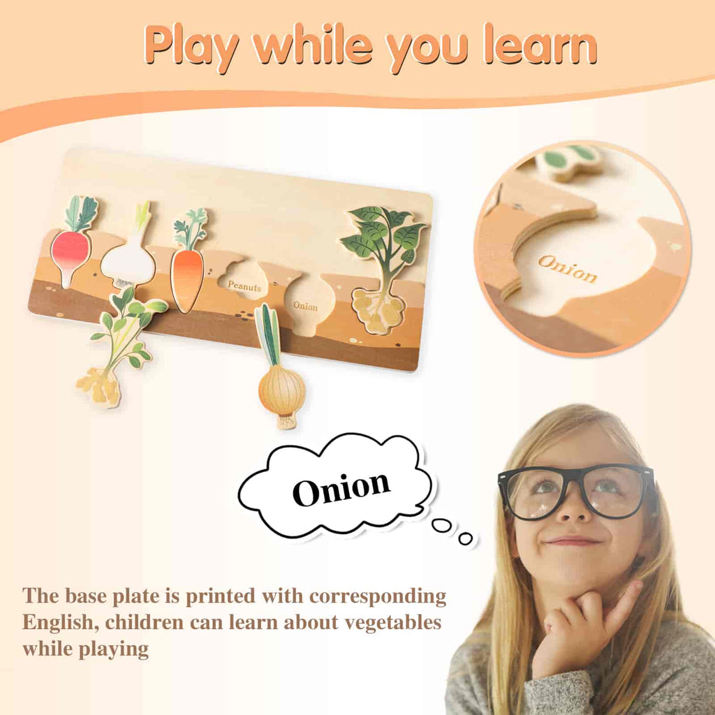  Grow vegetable game toys  play while you learn