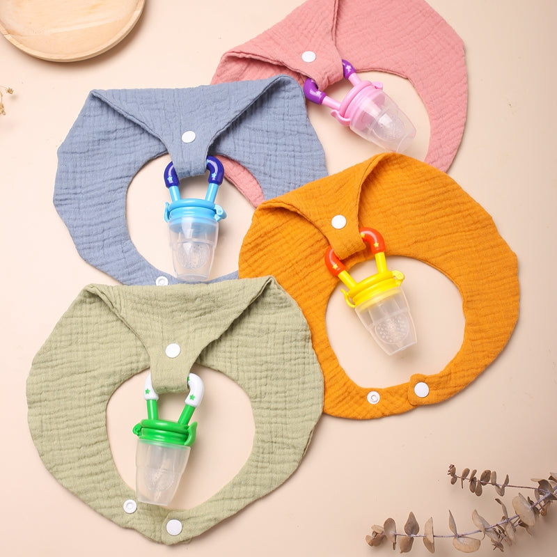 Soft And Breathable Baby Bib And Bite Toys - MamimamiHome Baby