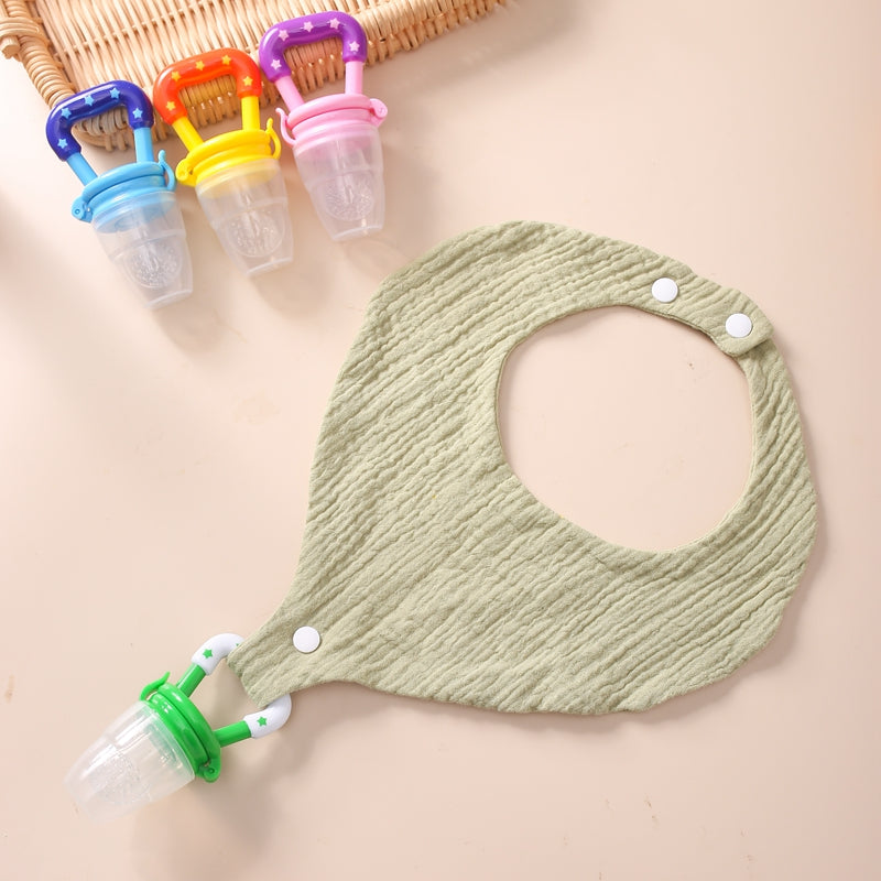Soft And Breathable Baby Bib And Bite Toys - MamimamiHome Baby
