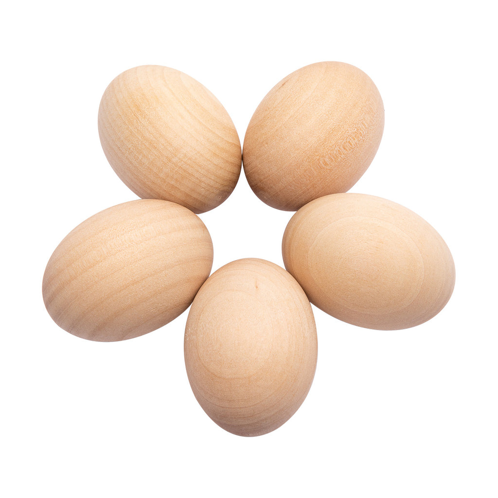 Wooden Easter Eggs - MamimamiHome Baby