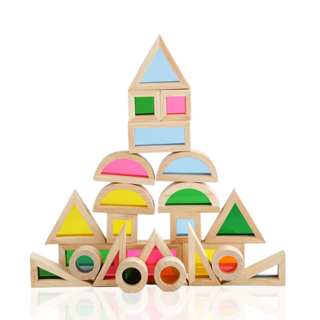 Wood Colorful Kaleidoscope castle