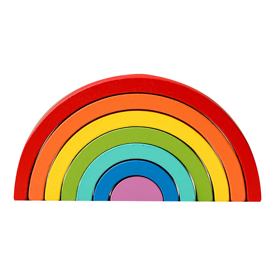  Wooden Block Puzzle Game #1 Rainbow colors