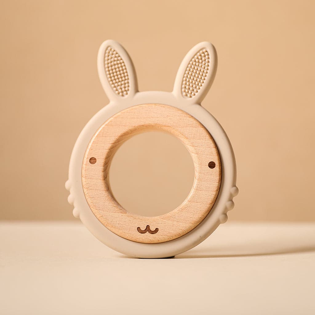 Bunny Teether Ring - MamimamiHome Baby