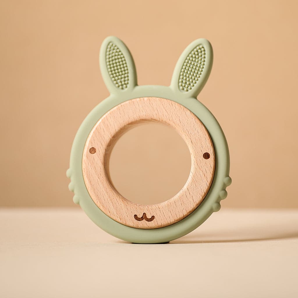 Bunny Teether Ring - MamimamiHome Baby