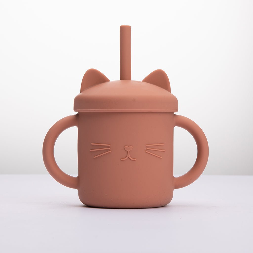 Cat Sippy Cup - MamimamiHome Baby