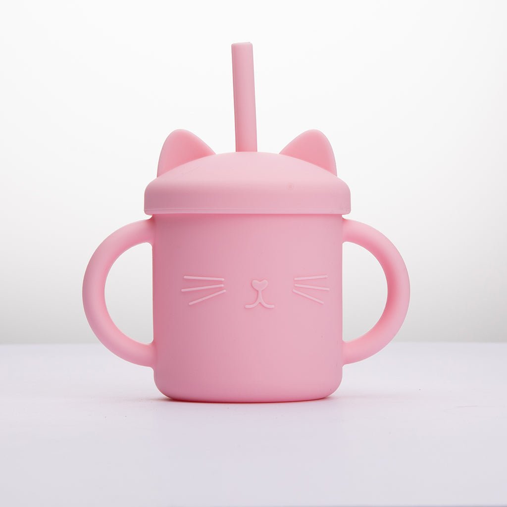 Cat Sippy Cup - MamimamiHome Baby