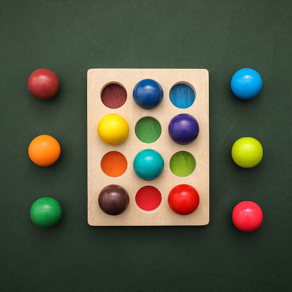 Color Matching Ball - MamimamiHome Baby