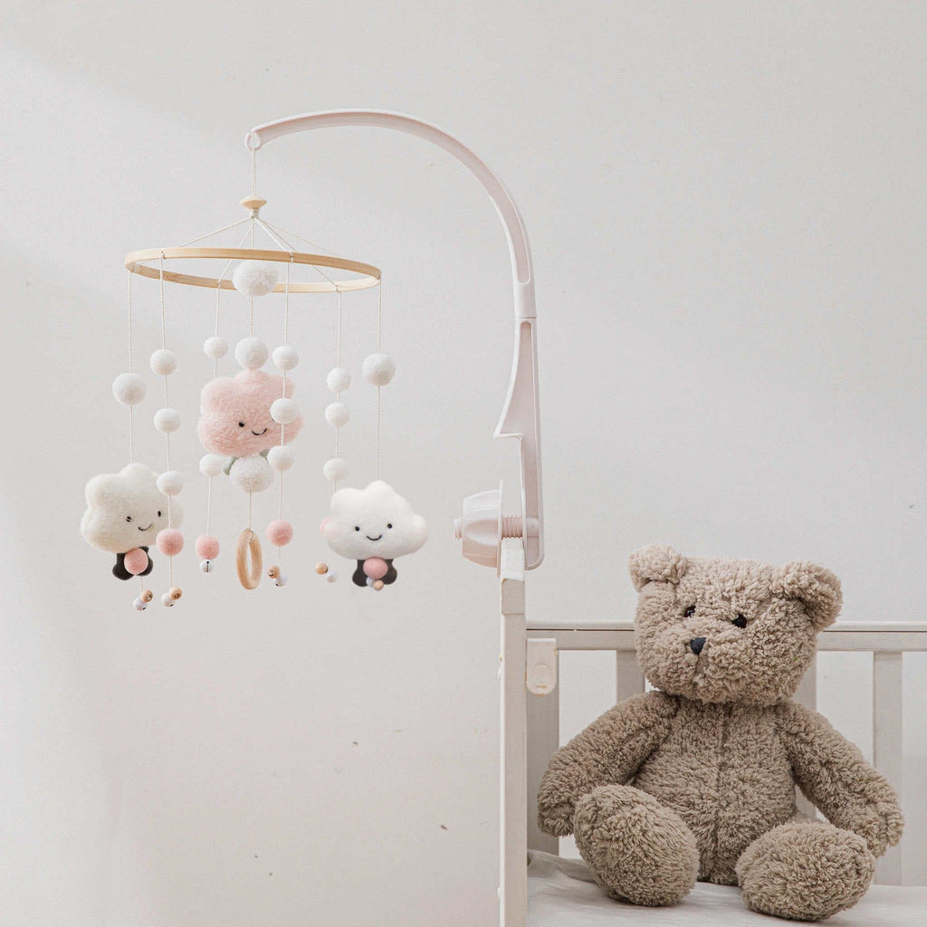Cute Cloud Crib Mobile - MamimamiHome Baby