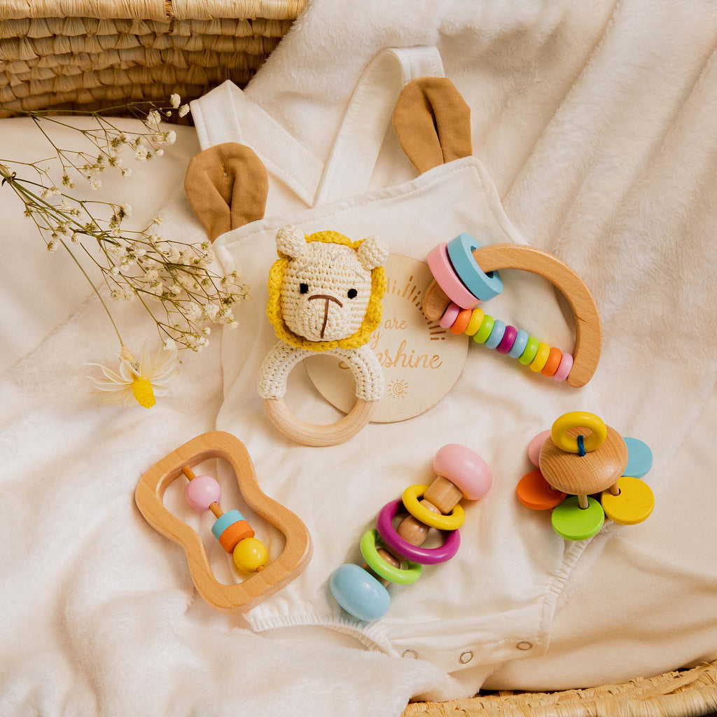 Little Cutie Baby Rattle Gift Box - MamimamiHome Baby