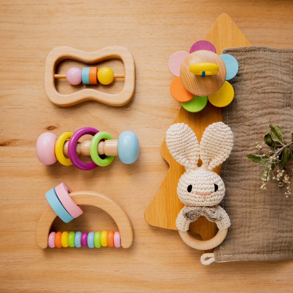 Little Cutie Baby Rattle Gift Box - MamimamiHome Baby
