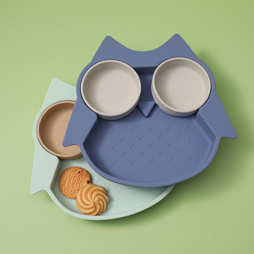 Owl Detachable Plate - MamimamiHome Baby
