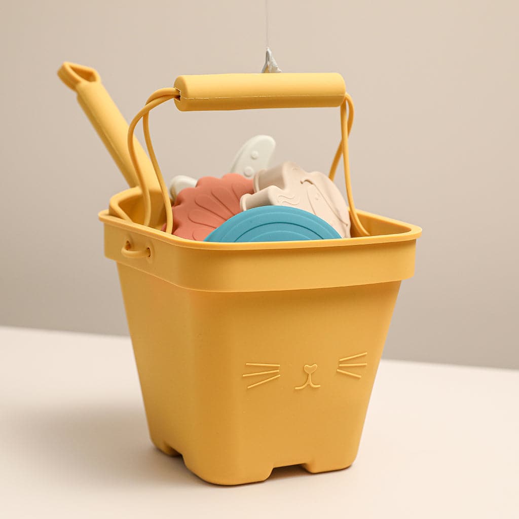 Silicon Portable Beachside Bucket Set - MamimamiHome Baby